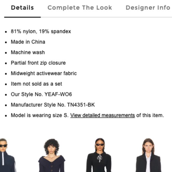 Year of Ours Studio Pull Over Jacket NWT Size XS - Picture 2 of 7